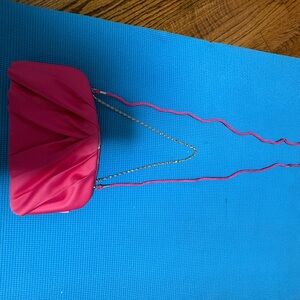 Vintage Kate Landry pink Silk Purse/Clutch